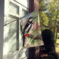 thumbnail image 2 of Carolines Treasures ASA2018CHF Woodpecker  Flag Canvas House Size  Large multicolor, 2 of 4
