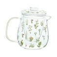 thumbnail image 2 of Glass Teapot Hand Blowing Durable Tea Blooming Teapot for Home Anniversary Gift Large, 2 of 8