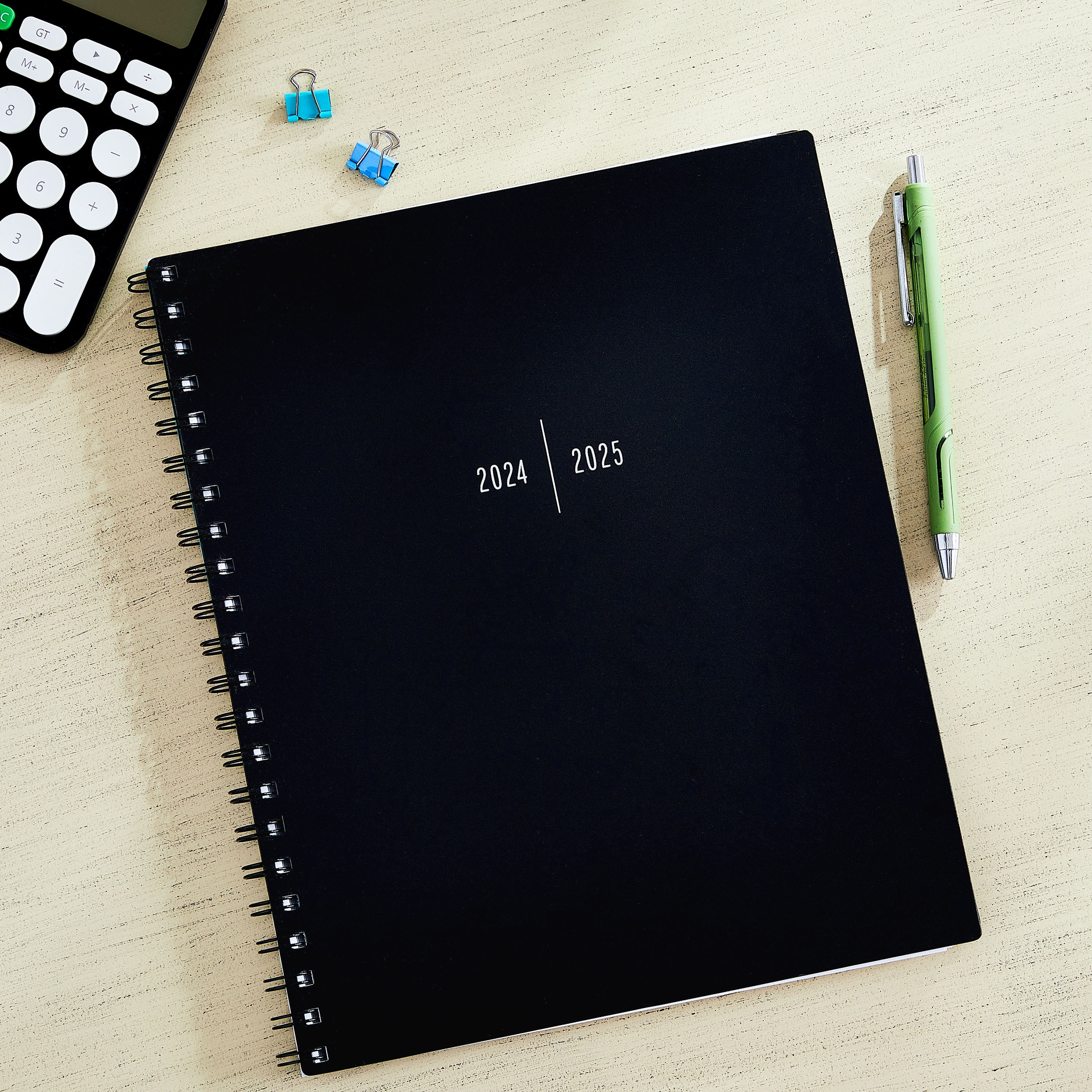 Pen+Gear Weekly Planner, Black, July 2024 to June 2025 Pen+Gear Weekly Planner, Black, July 2024 to June 2025