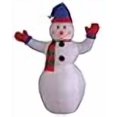 thumbnail image 3 of BZB Goods 6 Foot Christmas Inflatable Snowman Yard Decoration Lights Decor Outdoor Indoor Holiday Decorations, Blow up Lighted Yard Decor, Lawn Inflat, 3 of 4