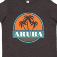 thumbnail image 4 of Inktastic Aruba Vacation Sunset Boys or Girls Toddler T-Shirt, 4 of 5