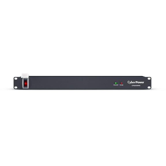 CyberPower CPS815RMS 8-Outlet Rackbar Surge Protector with 6' Power Cord