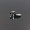 thumbnail image 3 of MVRLSH Under 10$ Boat Black Outboard Marine Propeller Three-bladed 1PC Car Model, 3 of 4