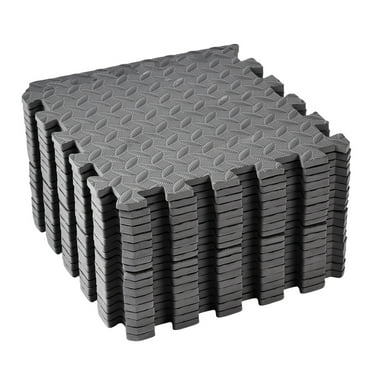 Tletseagh Eva Cushioned Foam Floor Tiles, 18 Pcs 30X30cm Anti Fatigue Extra Thick Children Play Protectiv