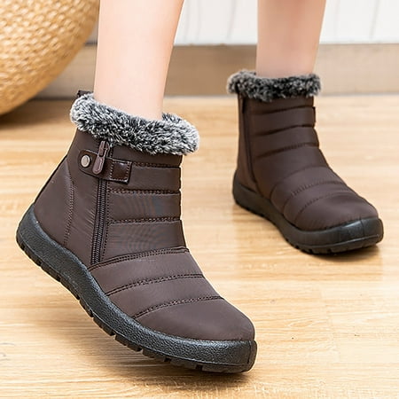 

Women Boots New Waterproof Snow Boots For Winter Shoes Casua Ankle Botas Mujer Warm Winter Boots