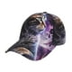 thumbnail image 1 of Fotbe Purple Moon Cat Gorro Clásico de Béisbol, Gorra Ajustable con Broche Snapback, Gorro de Exterior de Algodón Suave, 1 of 6