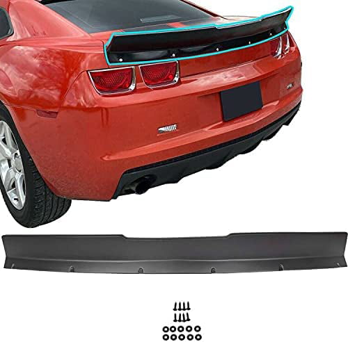 GLOSS BLACK 2014-2015 Chevy Camaro SS Factory Z28 Blade Style Spoiler Wing ABS