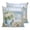Light Blue, variant on Pillow Covers 24x24 Set of 2, White Golden Floral Throw Pillow Covers Decorative Couch Cushion Cover, Farmhouse Butterflies Ombre Romantic Microfiber Soft Pillowcases for Bedroom Living Room Sofa