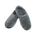 Isotoner Microterry Memory Foam Indoor/Outdoor SlipOn Slippers (Men