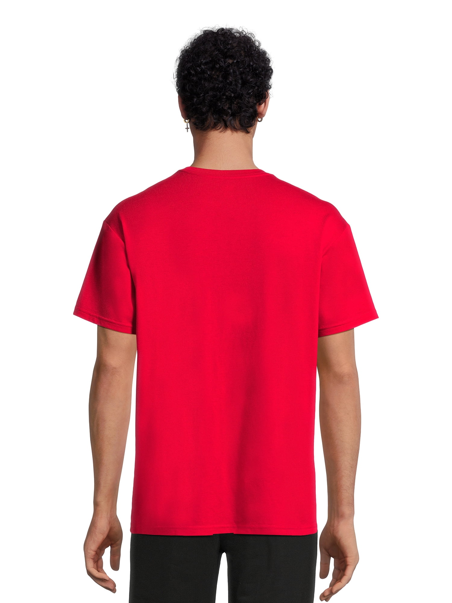 Athletic Works Men's and Big Men's Tri Blend Tee, Sizes S-4XL
