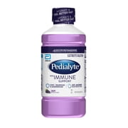 Pedialyte with Immune Support Electrolyte Solution, Grape, 1 Liter