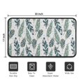 thumbnail image 5 of Blue Boho Tribal Feathers Pattern Door Rugs,Washable Non Slip Door Mats Indoor,Decorative Door Mats,Entry Mat Indoor for Entrance,Bedroom,Kitchen,Bathroom,30"x17", 5 of 6