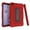 Red+Black, variant on Dteck Case for Samsung Galaxy Tab A 8.4" SM-T307 (2020 Released),Shockproof Armor Rugged Rubber Case Hybrid Hard PC Protective Stand Cover (Without Built-in Screen Protector),Red+Black