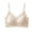 Beige, variant on Zpanxa Seamless Bras for Women Crisscross Back Wireless Push Up Breathable Strappy Cups All-Day Support Khaki 40BC