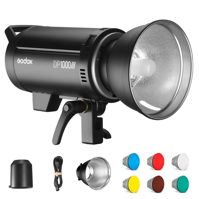 Sistema X inalámbrico Studio Flash Godox DP1000III de 1000 W y 2,4 G