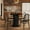 Black, variant on Round Dining Table for 2, Kitchen Table for Living Room,  Dining Coffee Tables for Kitchen, Black