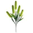 thumbnail image 2 of Tallos decorativos de cola de perro artificial para césped | Vegetación de simulación de plástico realista | 5 Cabezas | Alambre PE flexible | Impermeable A Prueba Solar | 53cm | Decoración interior, 2 of 6