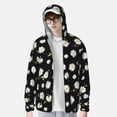 thumbnail image 2 of Balery Daisies Flowers Sudadera ligera de manga larga con capucha y protección solar UPF 50+ para hombre y mujer, ideal para pesca y running-Large, 2 of 7