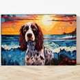 thumbnail image 4 of Thuan Irish Redand White Setter Dog Art Print Canvas, Dog Canvas Wall Art Painting Decor, Dog Pop Art Home Decor Artwork For Bedroom Living Room Bathroom decor, 4 of 6