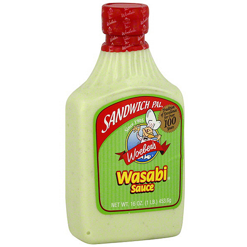 Sandwich Pal Wasabi Sauce, 16 oz (Pack of 6)