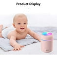 thumbnail image 5 of Kamon Mini Mist Humidifier USB, Colorful, Quiet, With Night Light for Car,Room, Office, Travel Pink Sand, 5 of 10