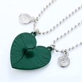 thumbnail image 4 of Collares JAMW Best Buds BFF colgante corazón Amistad Sencillez, 4 of 5