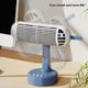 thumbnail image 1 of Ventilador de torre de escritorio USB Viento de 3 velocidades 5V 2400mAh Ventiladores de luz nocturna de 3 velocidades (azul), 1 of 8