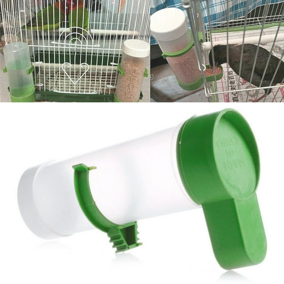Water Feeder for Pets and Birds Plastic Drinker Waterer Clips for Parrorts Budgie Cockatiel Lovebirds