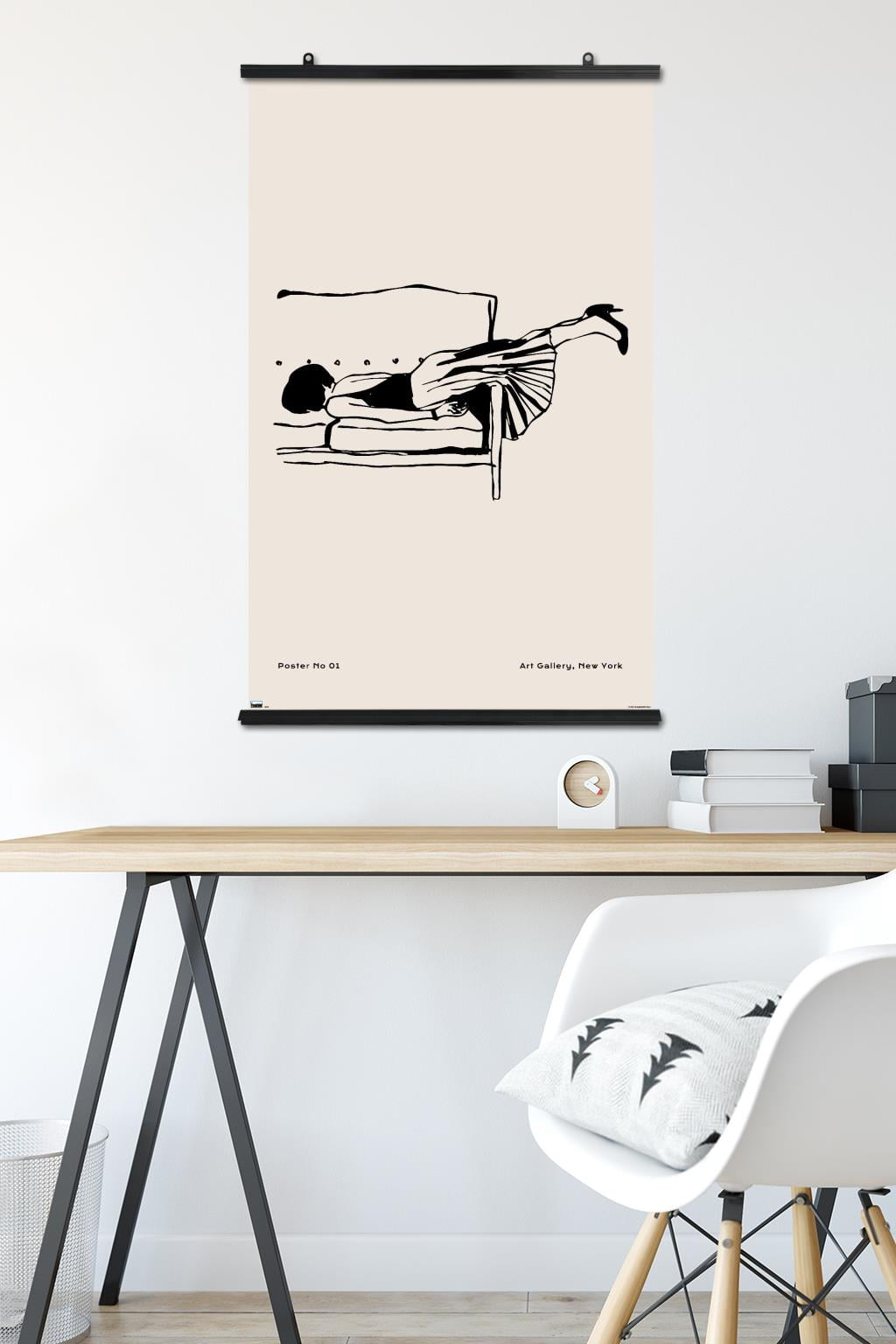 Rough Day No 01 Wall Poster, 22.375" x 34"