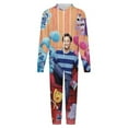 thumbnail image 4 of Blue'S Clues Women Men Pajamas Zipper Onesie Jumpsuit Hooded One Piece Sleepwear, 4 of 8