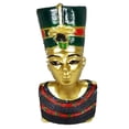 thumbnail image 3 of 12pcs Ancient Egyptian Removable Miniature Figurine Set w/ Pyramid Display- King Tut, Nefertiti, Anubis, Isis, Bastet, Horus, 3 of 9