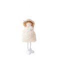 thumbnail image 1 of Muñeco colgante de Navidad, adorno colgante para de Navidad, colgante de Navidad portátil, decoración navideña para suministros de fiesta de año , Ángel Ángel de color, 1 of 8