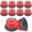 10-3'' Wire Cup Brush, variant on 10 3'' Wire Cup Brush Carbon Steel Rust Removal for 4-1/2" Angle Grinders