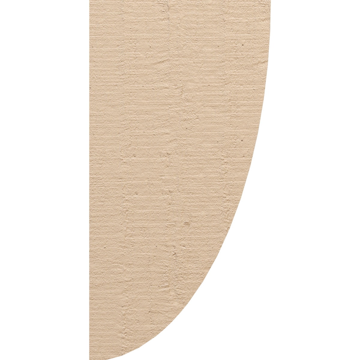 9"W x 9"D x 18"H Wide Durham Rough Cedar Woodgrain TimberThane Corbel, Primed Tan