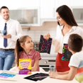 thumbnail image 4 of Scratch Paper Art FUNNYB&G Rainbow para niños, 60 unidades, 4 of 7