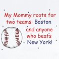thumbnail image 2 of CafePress - My Mommy Roots For Boston Infant Bodysuit - Baby Light Bodysuit, Size Newborn - 24 Months, 2 of 4
