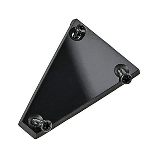 Naiovety Cubierta de 2 uds., placa de plástico Jackson, 3 agujeros, guitarras trapezoidales, piezas de repuesto para el cuello, accesorios para Accesorios para instrumentos musicales Naiovety OD029969-00