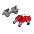 thumbnail image 2 of jiaping New Motorcycles Hard Saddlebag Locks w/ Keys Set Replace For Touring Electra, 2 of 9