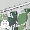 thumbnail image 2 of Green Plant Small Shower Curtain for Bathroom Watercolor Fren Eucalyptus Ivy Shower Curtain Vine Botanical Shower Curtain Garden Jade Green Spring Bath Curtain Christmas Xmas Bathroom Decor 36x72, 2 of 6