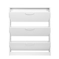 thumbnail image 6 of Canddidliike Simple 3 Tier Drawer Shoe Cabinet, Narrow Shoe Rack Organizer Shelves for Closet Hallway Bedroom Entryway, White, 6 of 10