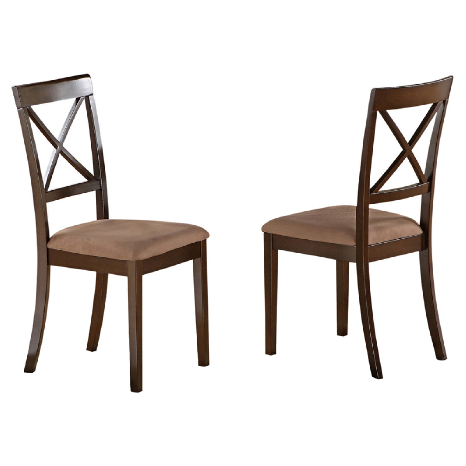 Set of 2 Chairs BOCCAPC Boston XBack dining chair with Faux Leather