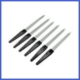 thumbnail image 5 of Vocoste Double-sided Stainless Steel Nail Files Black 6 Pcs, 5 of 6