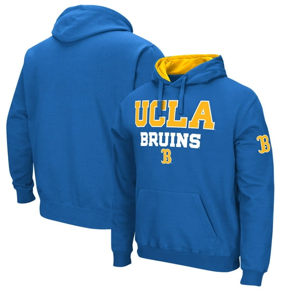 Men's Colosseum Blue UCLA Bruins Sunrise Pullover Hoodie