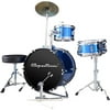 Ashley Entertainment Spectrum AIL 660B 3-Piece Junior Drum Kit, Electric Blue
