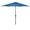 Blue, variant on Costway 9 ft Orange Hexagon Market Patio Umbrella, Water-Resistant