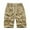 Khaki, variant on Njoeus Men's Cargo Shorts Casual Relaxed Fitted Elastic Waist Shorts Multi-Pocket Lightweight Outdoor Work Short