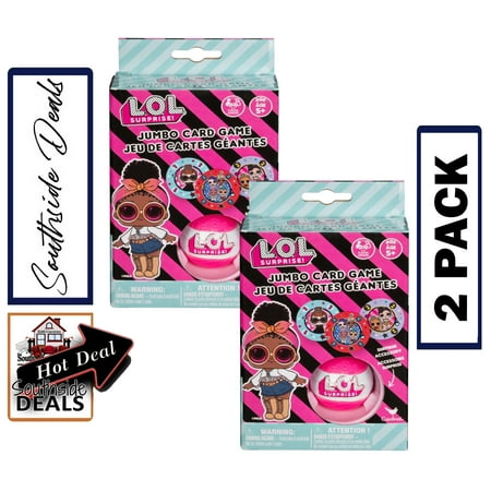 L.O.L. Surprise! Card Game with Surprise Accessory Blister Card 2 Pack