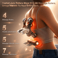 thumbnail image 4 of KZ-313 3D Heated Jade Stone Roller Massage Chair,Deep Zero Gravity,SL-Track,Heat,Backlit Touch Screen,Wireless Charger, 4 of 14
