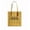 Burnished Amber, variant on Canvas Tote Bag With Floral Print