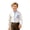 yue866-White, variant on KHONTS Boys Strip Patchwork Shirts Western Cowboy Shirts Button down Long Sleeve Tops with Pocket,Size 2-14 Years White 160